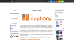 Desktop Screenshot of euphony-belgique.skyrock.com