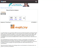 Tablet Screenshot of euphony-belgique.skyrock.com