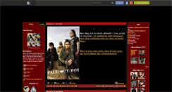 Desktop Screenshot of cute-falloutboy.skyrock.com