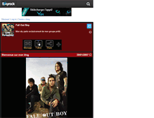 Tablet Screenshot of cute-falloutboy.skyrock.com