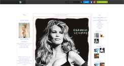 Desktop Screenshot of claudia--schiffer.skyrock.com