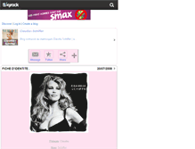 Tablet Screenshot of claudia--schiffer.skyrock.com