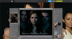 Desktop Screenshot of love-vampirediaries-love.skyrock.com