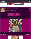 Tablet Screenshot of hannahmontana207.skyrock.com