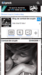 Mobile Screenshot of combat-de-couple.skyrock.com