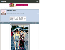 Tablet Screenshot of japan-fashion.skyrock.com