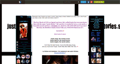 Desktop Screenshot of justinb-stories.skyrock.com
