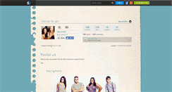 Desktop Screenshot of cherche-fic-glee.skyrock.com