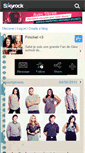 Mobile Screenshot of cherche-fic-glee.skyrock.com