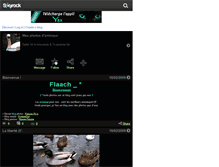 Tablet Screenshot of flaach.skyrock.com