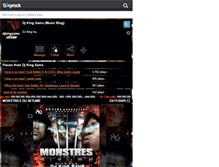 Tablet Screenshot of djkingsams-officiel.skyrock.com