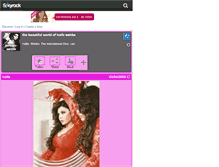 Tablet Screenshot of hafoufa-wehbe.skyrock.com