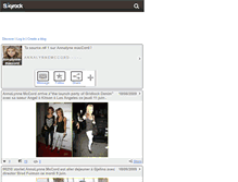 Tablet Screenshot of annalynne-maccord.skyrock.com