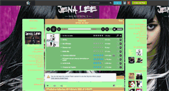 Desktop Screenshot of jena-lee-musique.skyrock.com