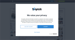 Desktop Screenshot of momorcl98.skyrock.com