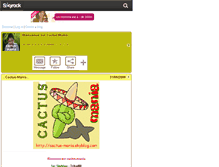 Tablet Screenshot of cactus-mania.skyrock.com