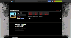 Desktop Screenshot of blackangeletalonfrison.skyrock.com