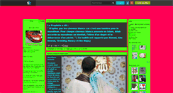 Desktop Screenshot of musliima-grace-a-allah.skyrock.com