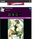 Tablet Screenshot of fee-manga.skyrock.com