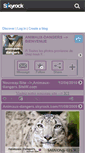 Mobile Screenshot of animaux-dangers.skyrock.com