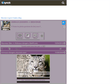 Tablet Screenshot of animaux-dangers.skyrock.com
