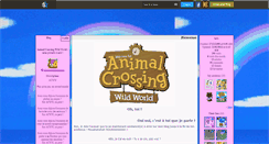 Desktop Screenshot of lafanadeanimalcroww.skyrock.com