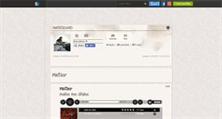 Desktop Screenshot of matierband.skyrock.com