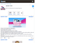 Tablet Screenshot of 0secret-story0.skyrock.com