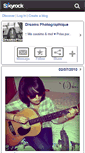 Mobile Screenshot of dreamsphotographique.skyrock.com