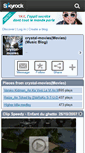 Mobile Screenshot of crystal-movies.skyrock.com