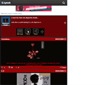 Tablet Screenshot of depeche-mode.skyrock.com