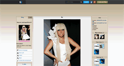 Desktop Screenshot of ladygagaofficiel17.skyrock.com