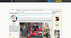 Desktop Screenshot of chris-pine.skyrock.com