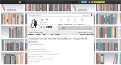 Desktop Screenshot of evenandfics.skyrock.com