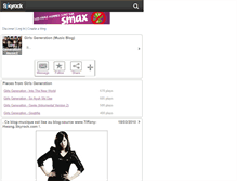 Tablet Screenshot of girls-generation-music2.skyrock.com