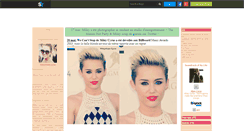 Desktop Screenshot of mileyxhope-cyrus.skyrock.com