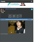 Tablet Screenshot of justin-new-bieber.skyrock.com