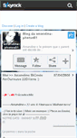 Mobile Screenshot of amandine-photos51.skyrock.com