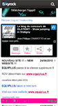 Mobile Screenshot of equiplus-glatigny.skyrock.com
