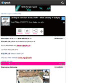Tablet Screenshot of equiplus-glatigny.skyrock.com