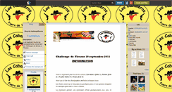 Desktop Screenshot of challengefleurus.skyrock.com