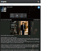 Tablet Screenshot of harry-potter034.skyrock.com