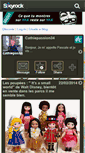 Mobile Screenshot of cathiepassion34.skyrock.com