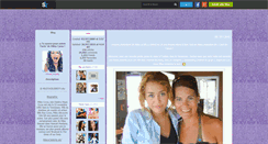 Desktop Screenshot of mileyxcelebrity.skyrock.com