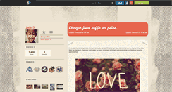 Desktop Screenshot of julie-9.skyrock.com