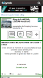 Mobile Screenshot of camping-lozere-naussac.skyrock.com