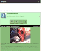 Tablet Screenshot of amiedesanimau01.skyrock.com