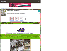 Tablet Screenshot of fleurscreatives.skyrock.com