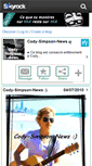 Mobile Screenshot of cody-simpson-news.skyrock.com