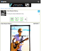 Tablet Screenshot of cody-simpson-news.skyrock.com